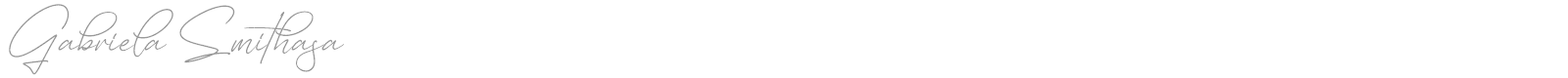 Gabriela Smithasa font preview